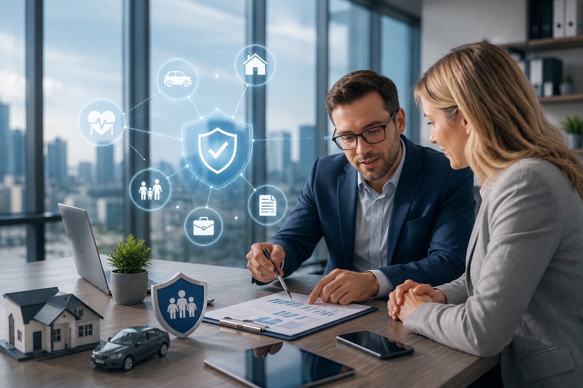 AIgentix insurance automation interface